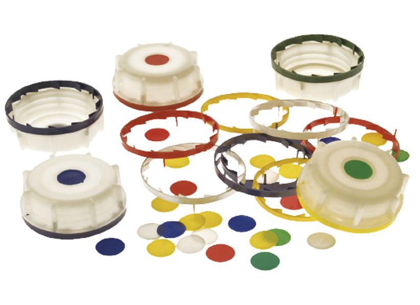 tapas con sello de seguridad visapack